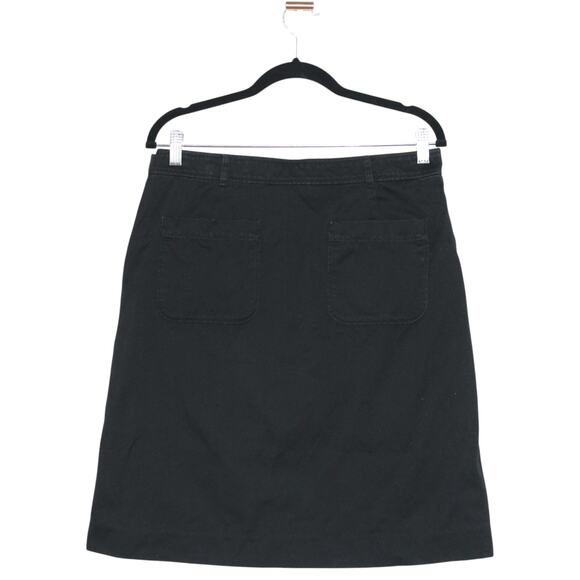 Marc Jacobs Black Denim Mini Skirt Size 10 - Picture 4 of 7